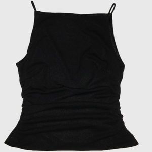 DAVID MEISTER Ruched Tank Top
